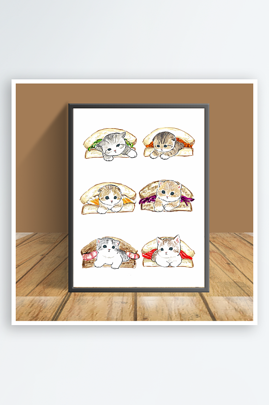 猫咪图片客厅摆件-众图网