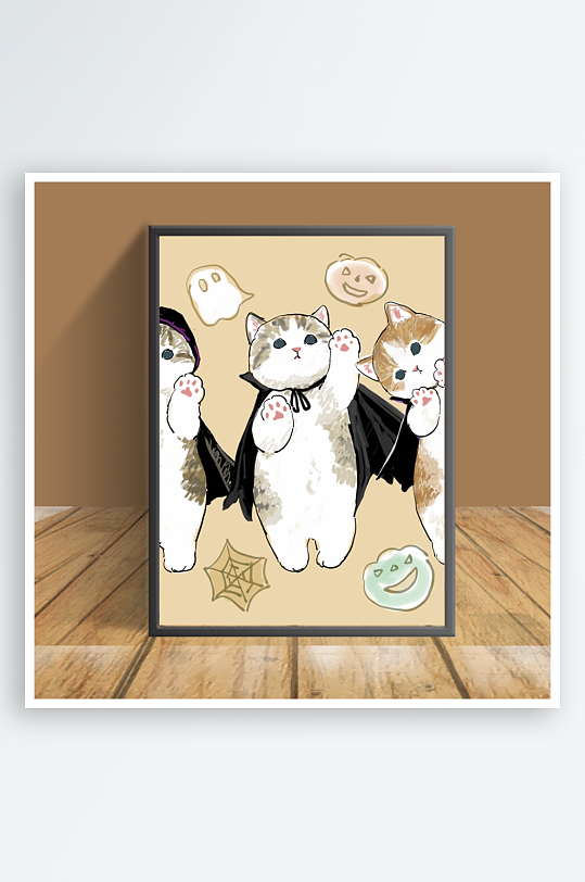 猫咪图片客厅摆件-众图网