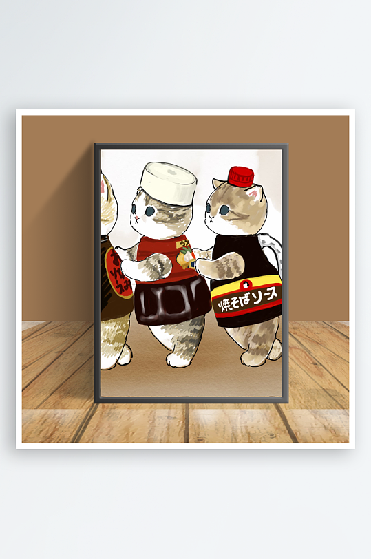 主题猫咪图片客厅摆件-众图网