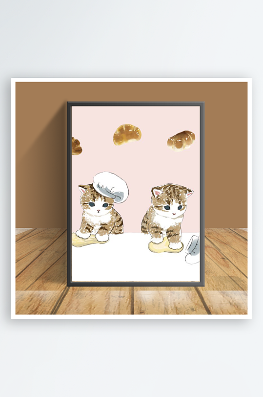 主题猫咪图片客厅摆件-众图网