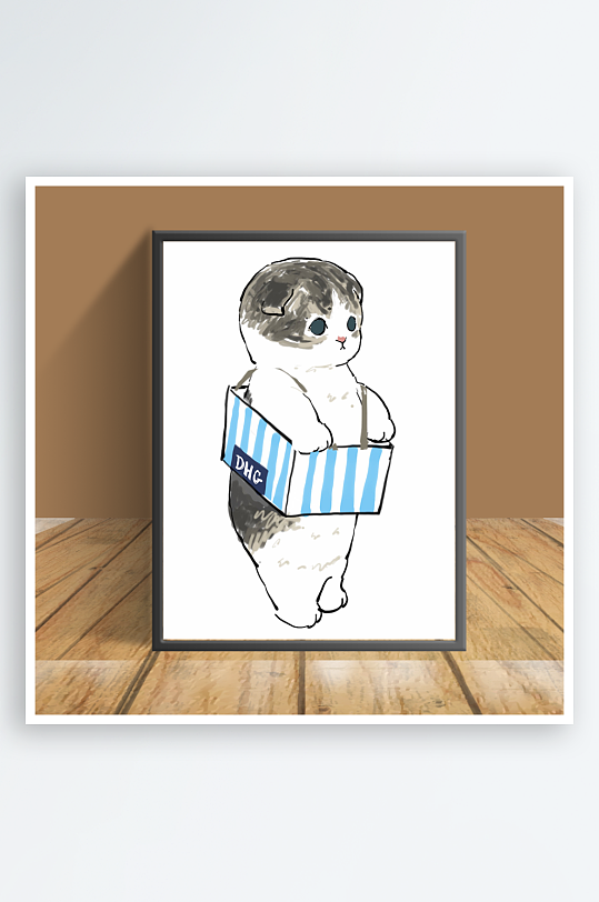 猫咪图片客厅摆件-众图网