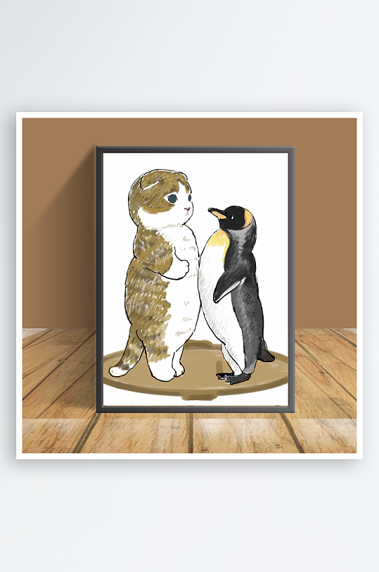 猫咪图片客厅摆件-众图网