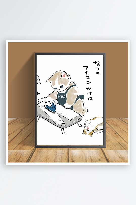 创意猫咪图片客厅摆件-众图网