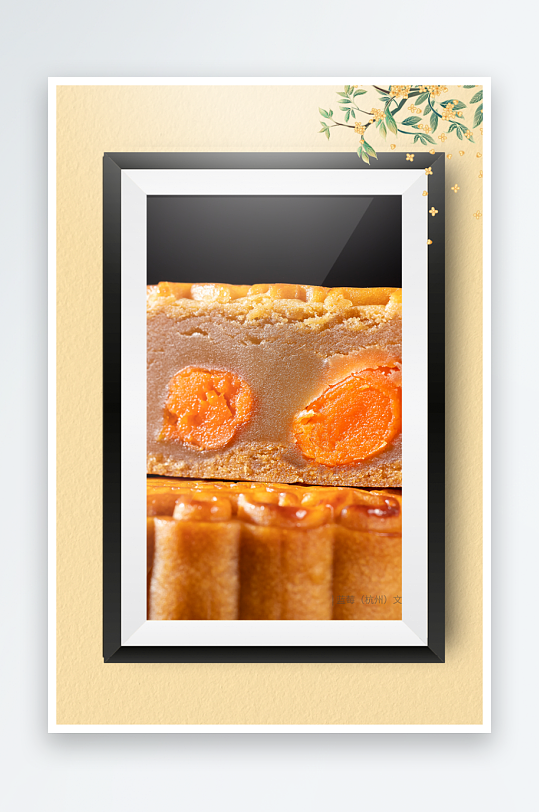 中秋月饼糕点装饰画摆件-众图网