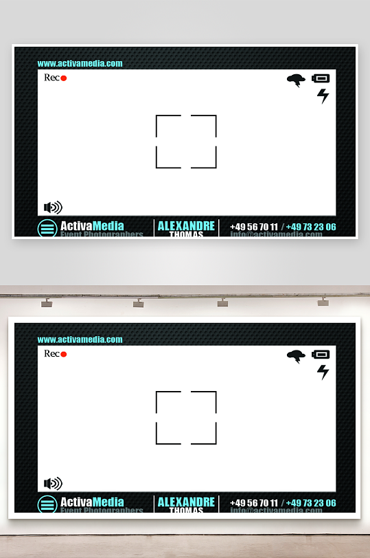 创意大气名片模版-众图网