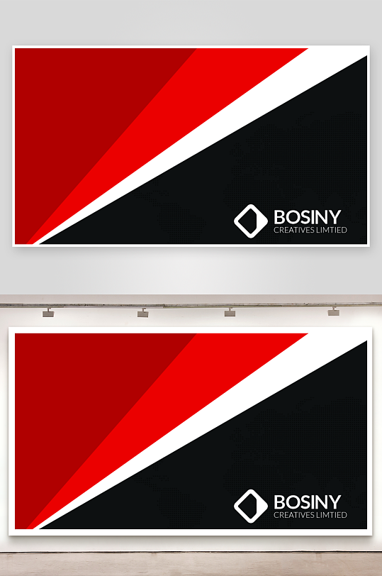 创意大气名片模版-众图网