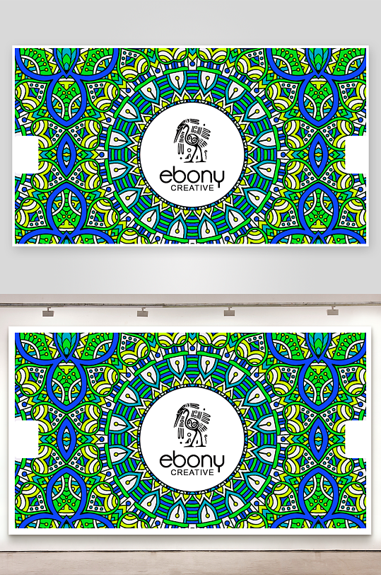 创意大气名片模版-众图网