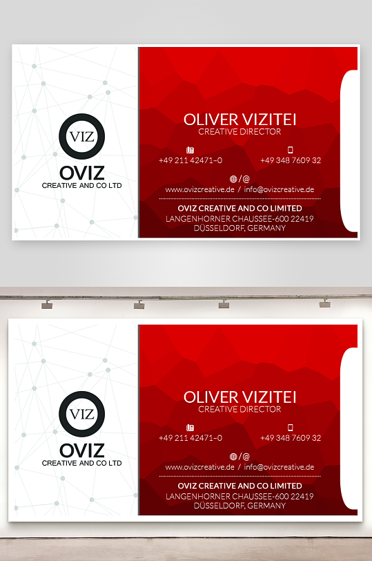 创意大气名片模版-众图网