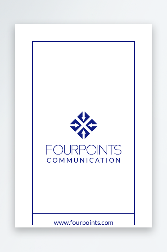 创意大气名片模版-众图网