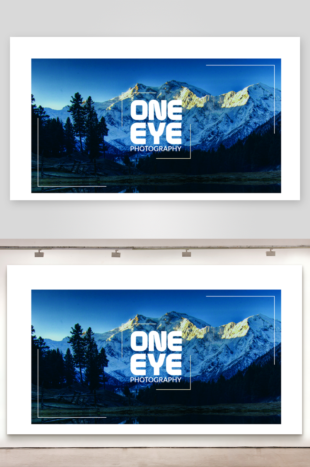 创意大气名片模版素材