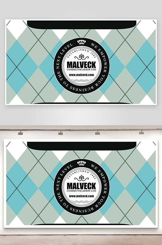 创意大气名片模版设计-众图网