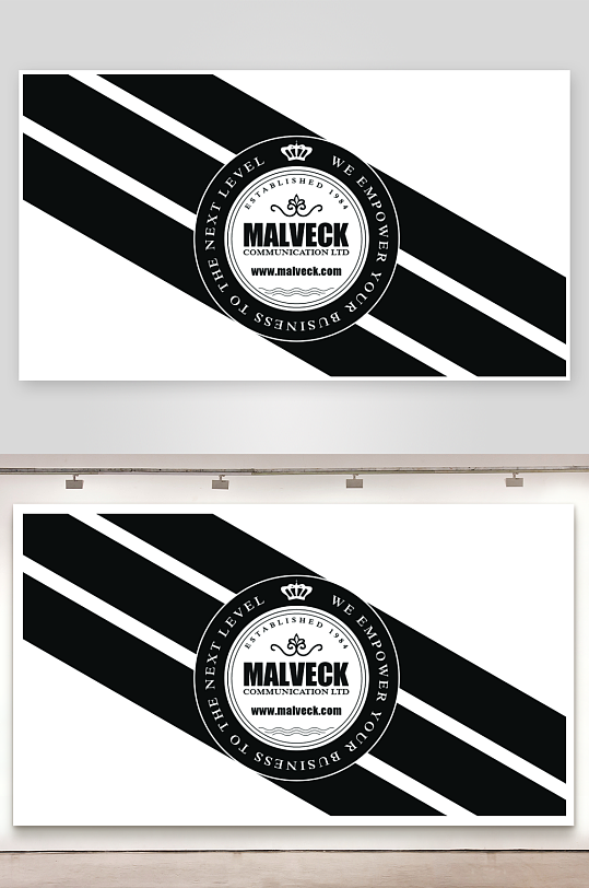 创意大气名片模版设计-众图网