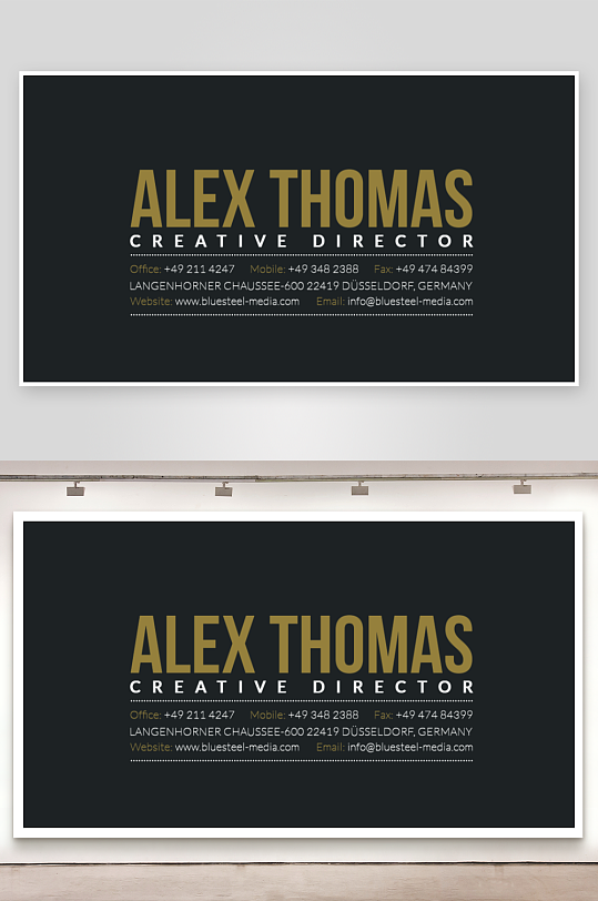 创意大气名片模版-众图网