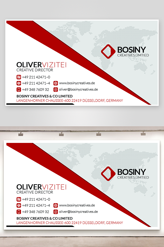 创意大气名片模版-众图网