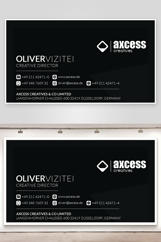 创意大气名片模版-众图网