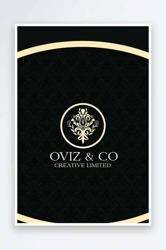 创意大气名片模版-众图网