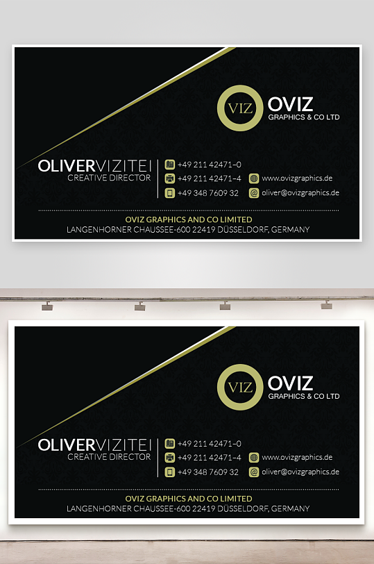 创意大气名片模版-众图网