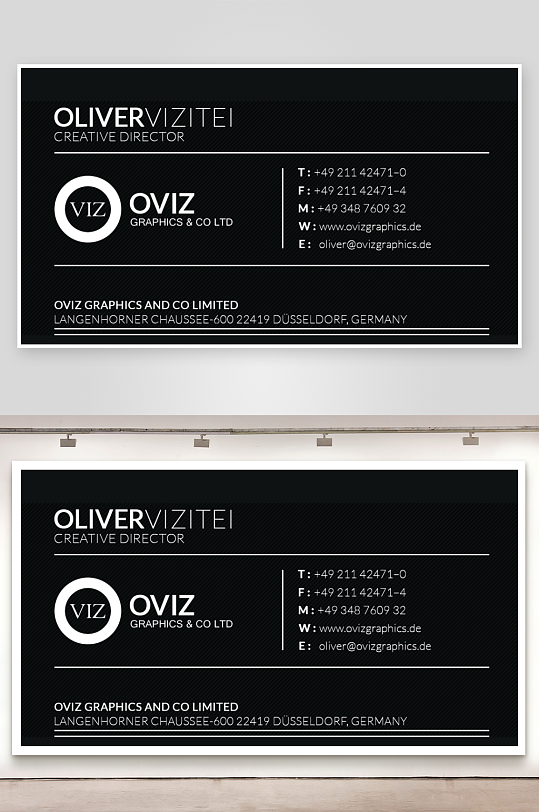 创意大气名片模版-众图网