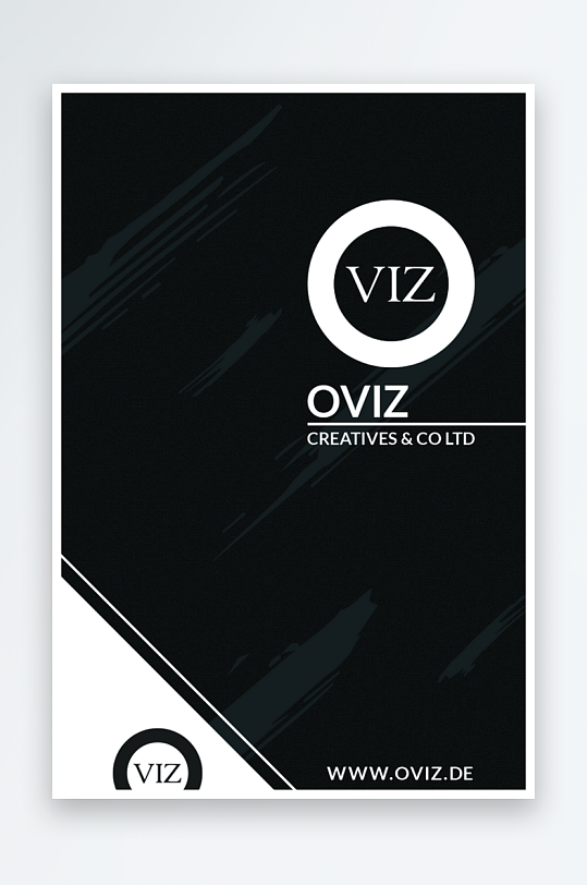 创意大气名片模版-众图网