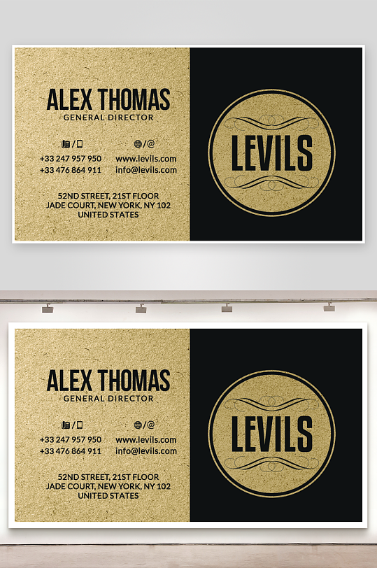 创意大气名片模版设计-众图网