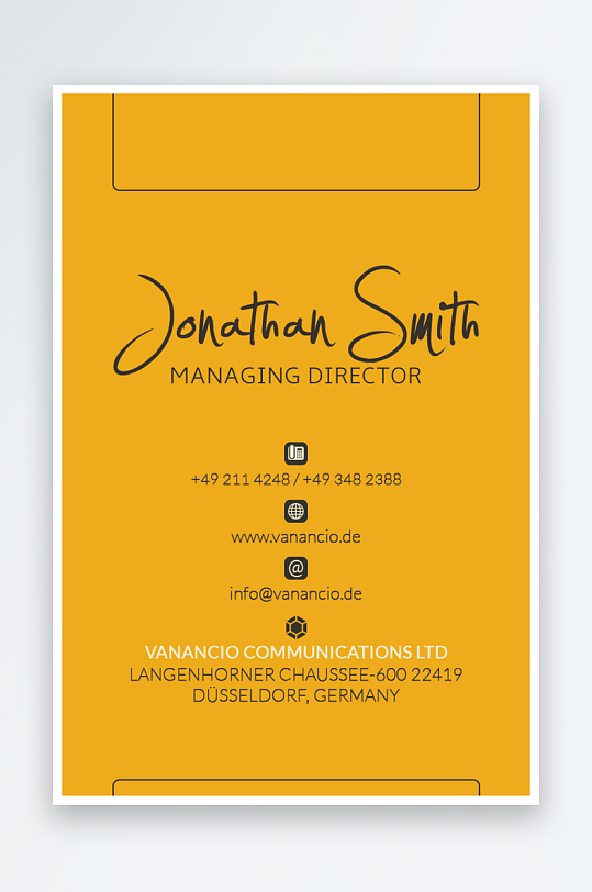 创意大气名片模版-众图网