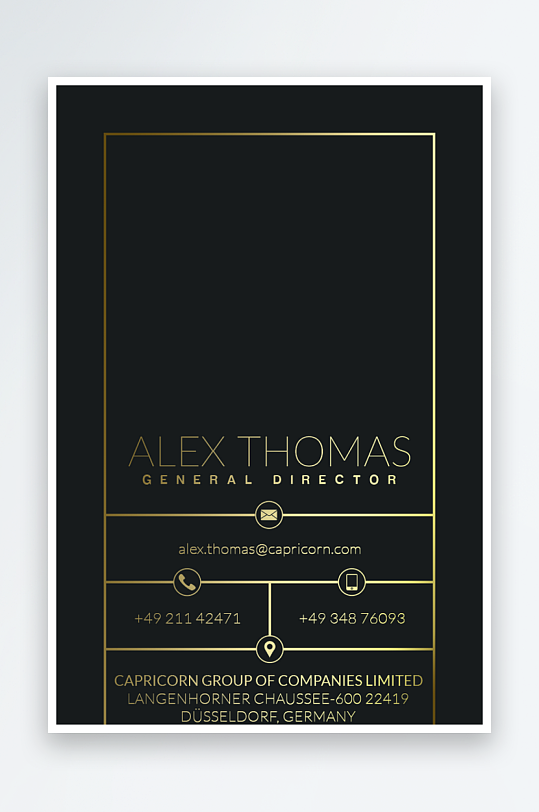 创意大气名片模版-众图网