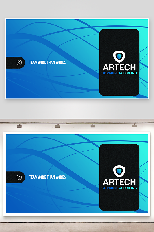 创意大气名片模版设计-众图网