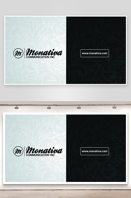 创意大气名片模版-众图网