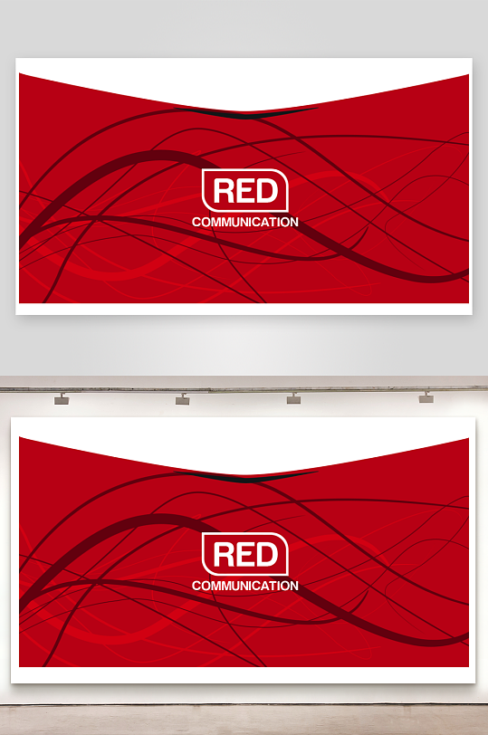 创意大气名片模版-众图网