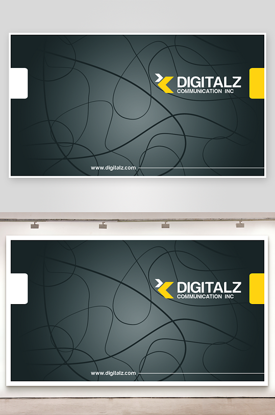 创意大气名片模版设计-众图网