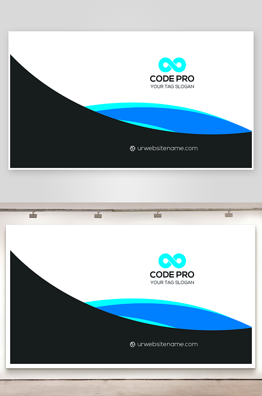 创意大气名片模版设计-众图网