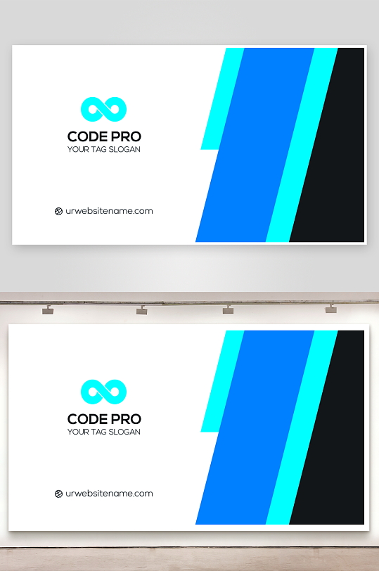 创意大气名片模版设计-众图网