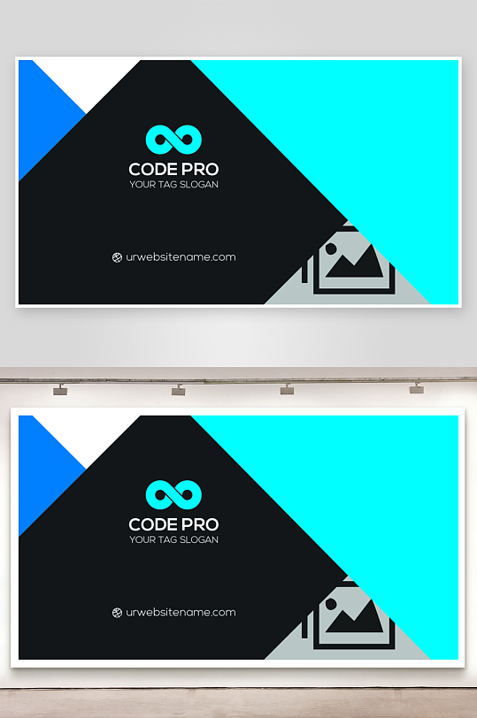 创意大气名片模版-众图网