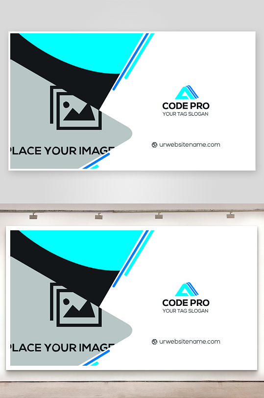 创意大气名片模版-众图网