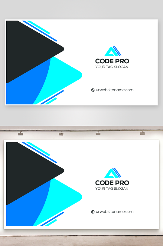 创意大气名片模版-众图网