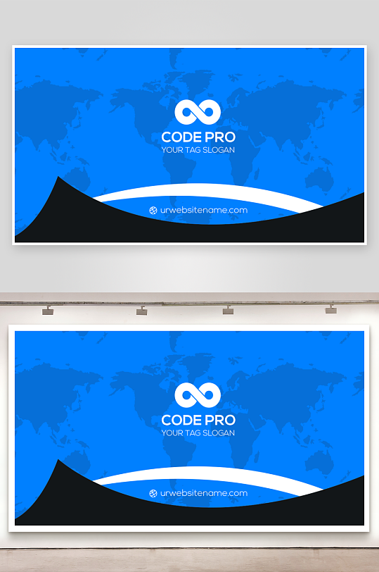 创意大气名片模版-众图网