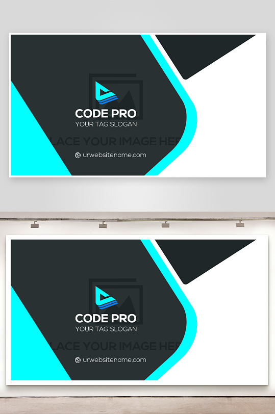 创意大气名片模版-众图网