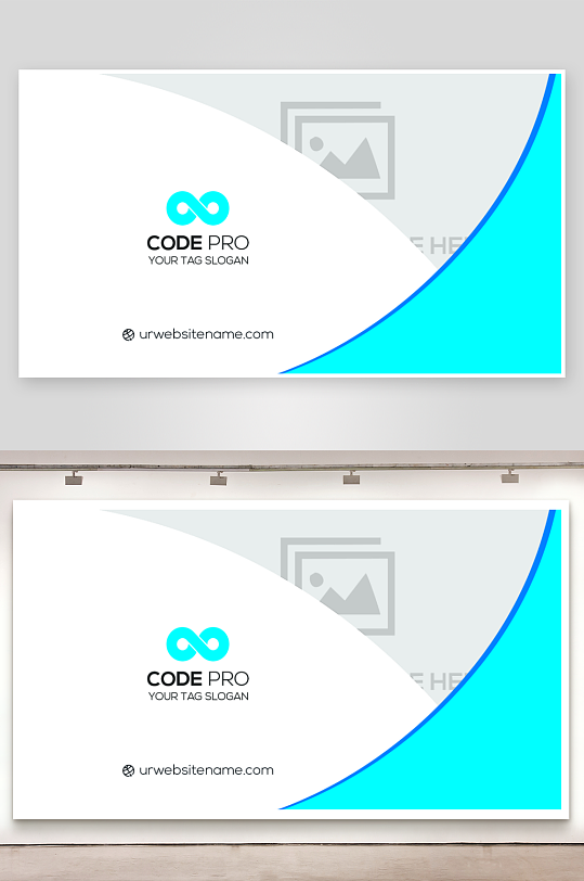 创意大气名片模版-众图网