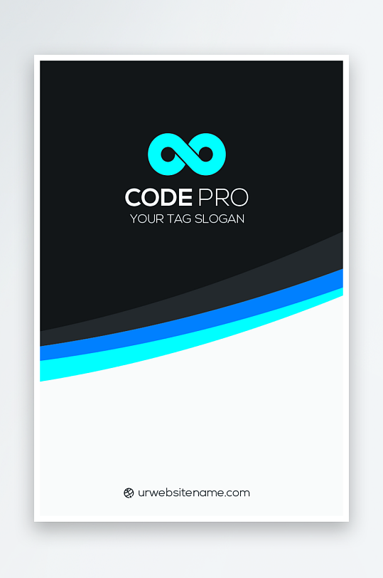 创意大气名片模版-众图网