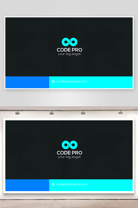 创意大气名片模版-众图网
