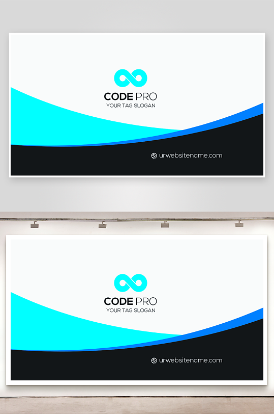 创意大气名片模版设计-众图网