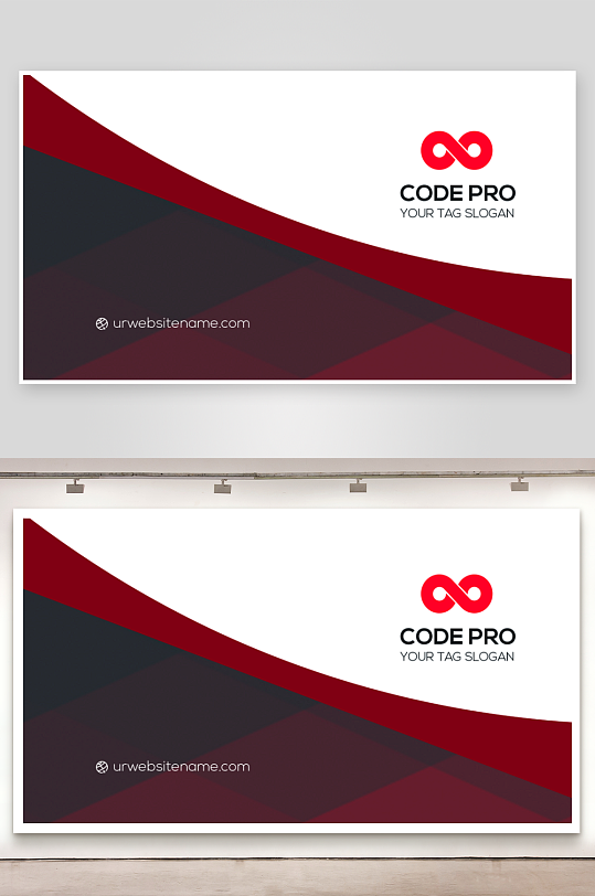 创意大气名片模版设计-众图网