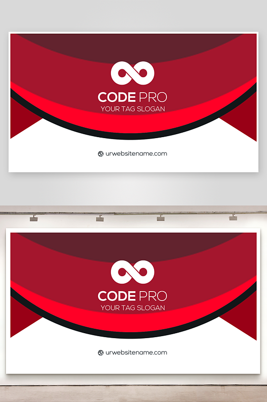 创意大气名片模版-众图网