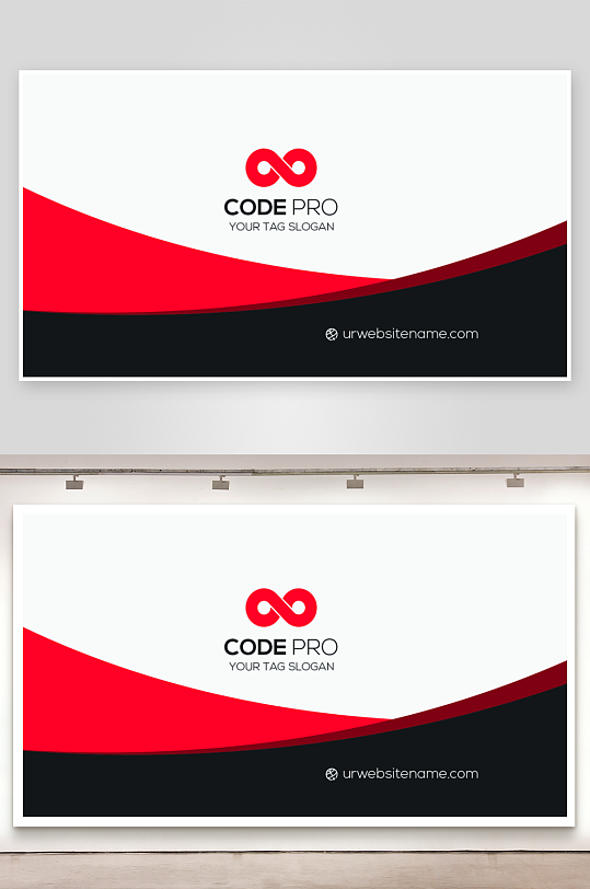 创意大气名片模版-众图网