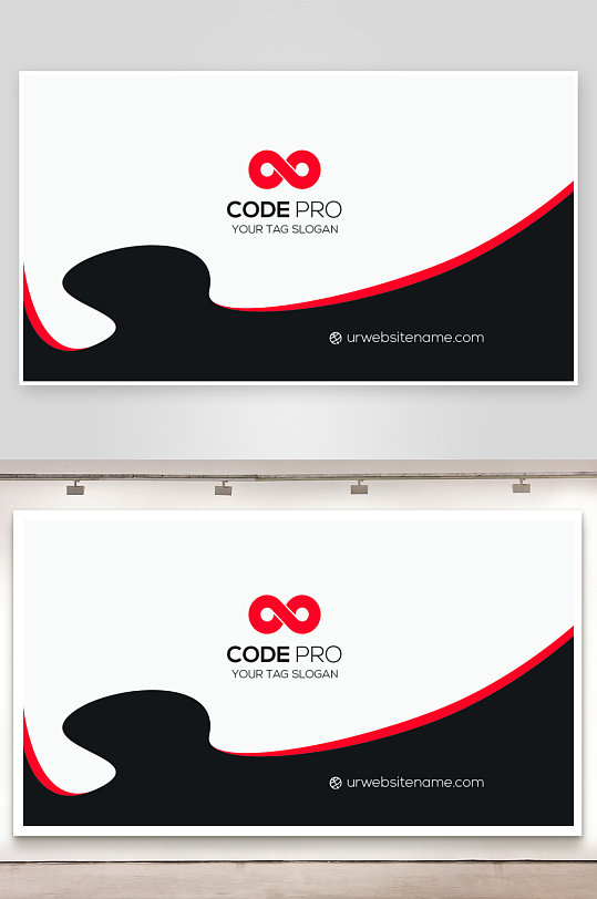 创意大气名片模版-众图网