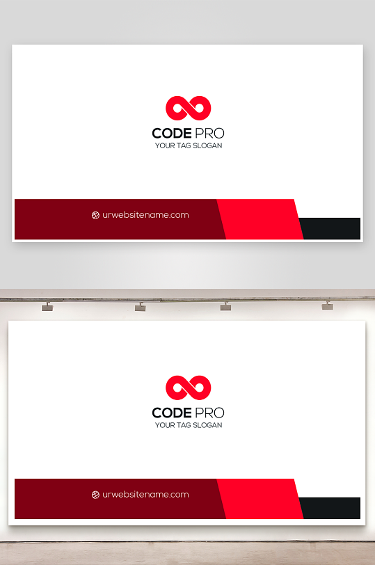 创意大气名片模版-众图网