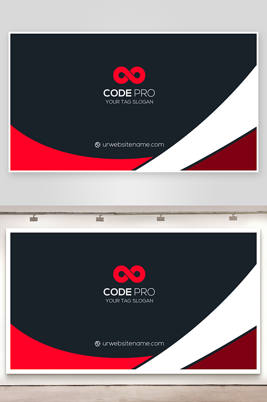 创意大气名片模版-众图网