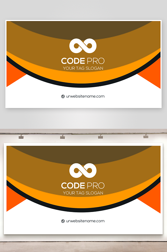 创意大气名片模版-众图网