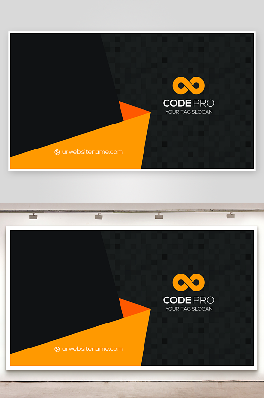 创意大气名片模版-众图网