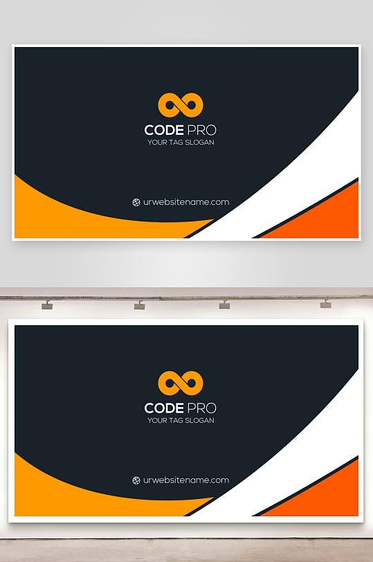 创意大气名片模版-众图网